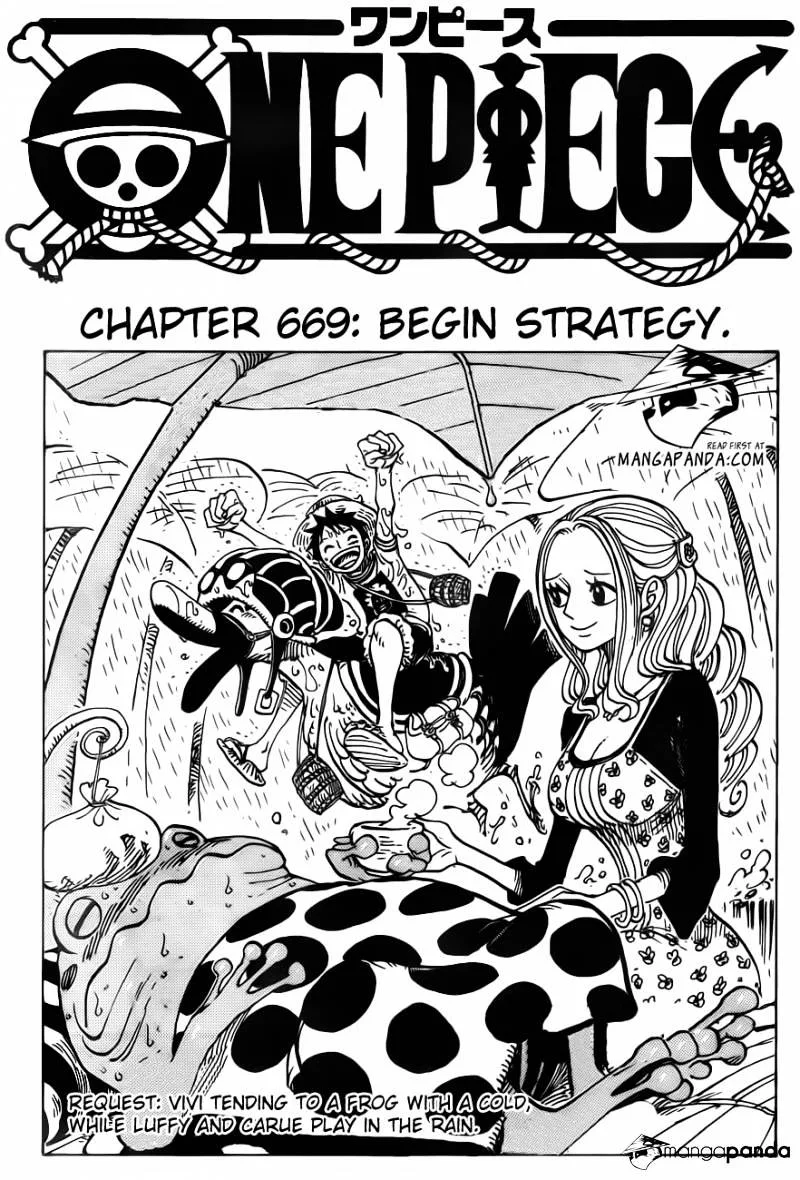 One Piece Chapter 669 page 1