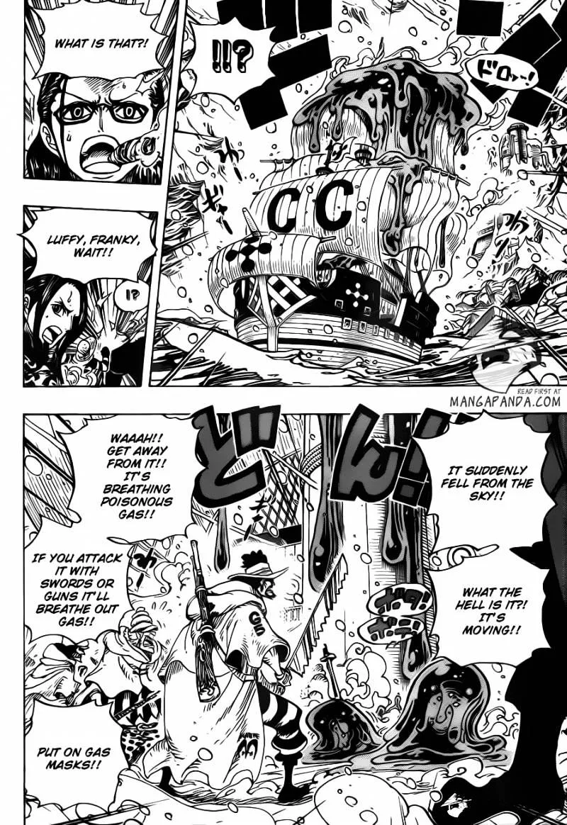 One Piece Chapter 670 page 8