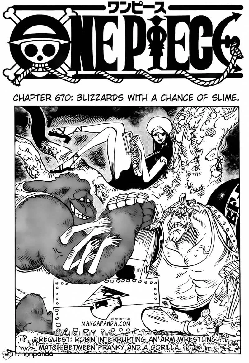 One Piece Chapter 670 page 1
