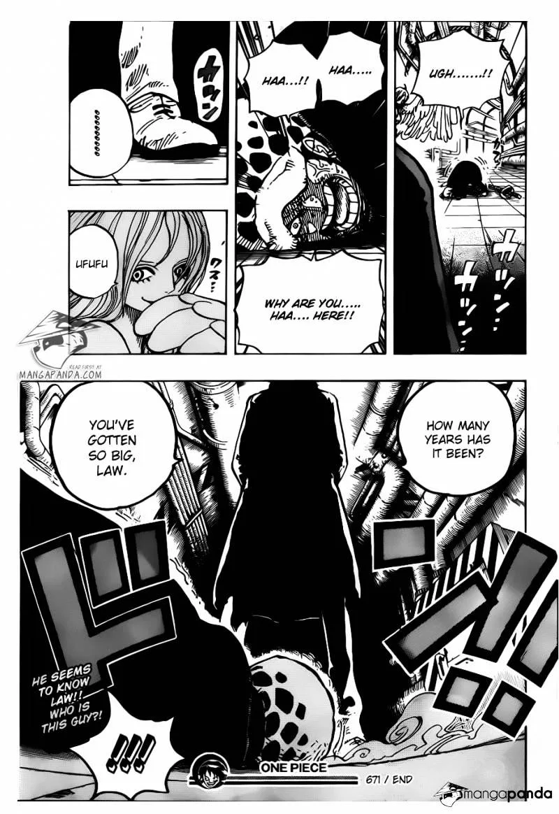 One Piece Chapter 671 page 16