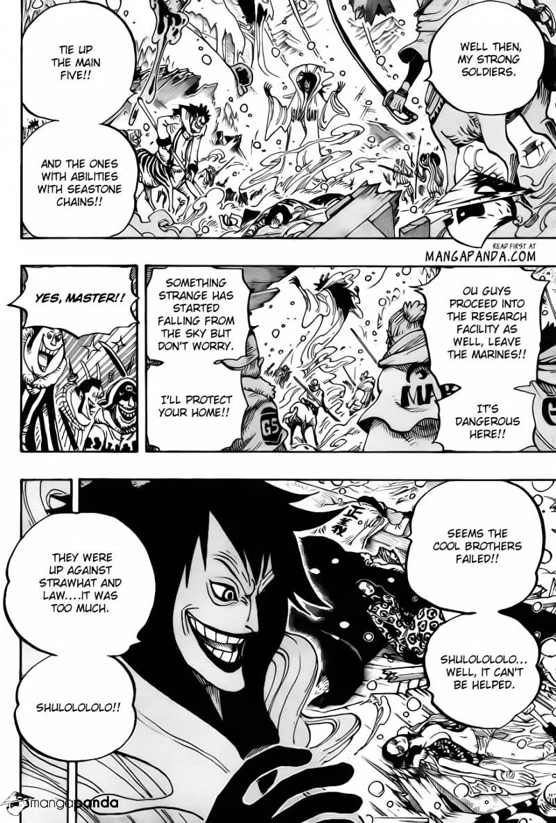 One Piece Chapter 672 page 8