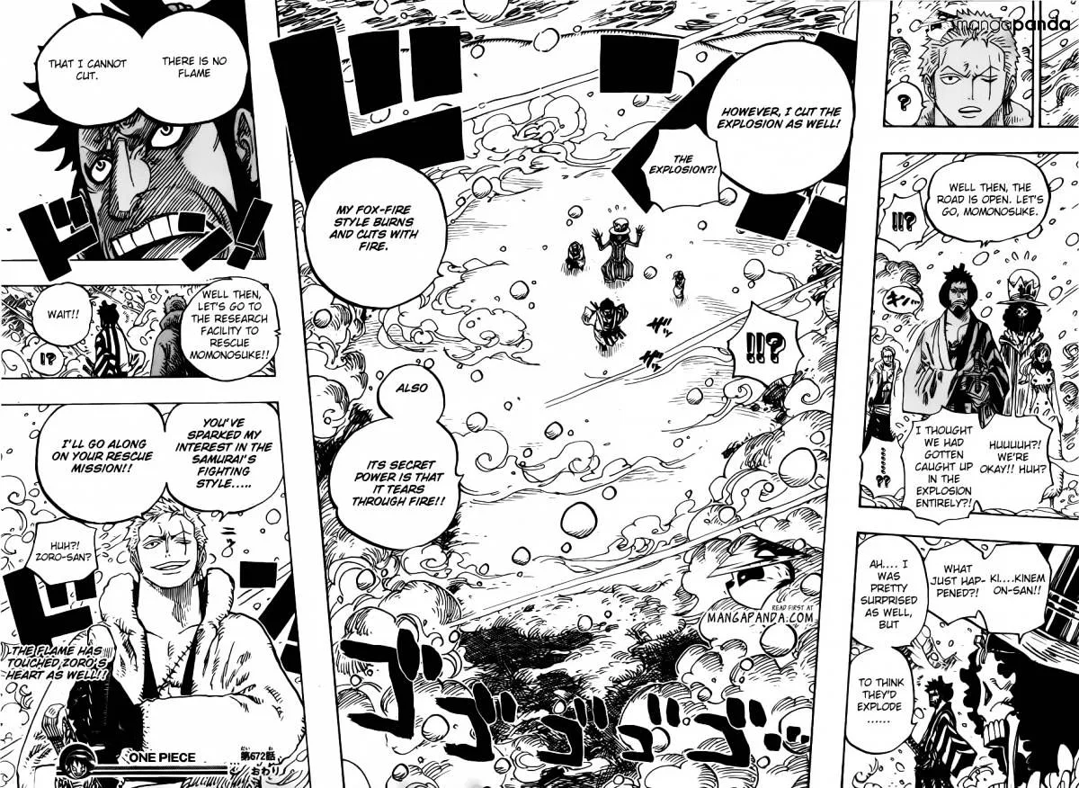 One Piece Chapter 672 page 18