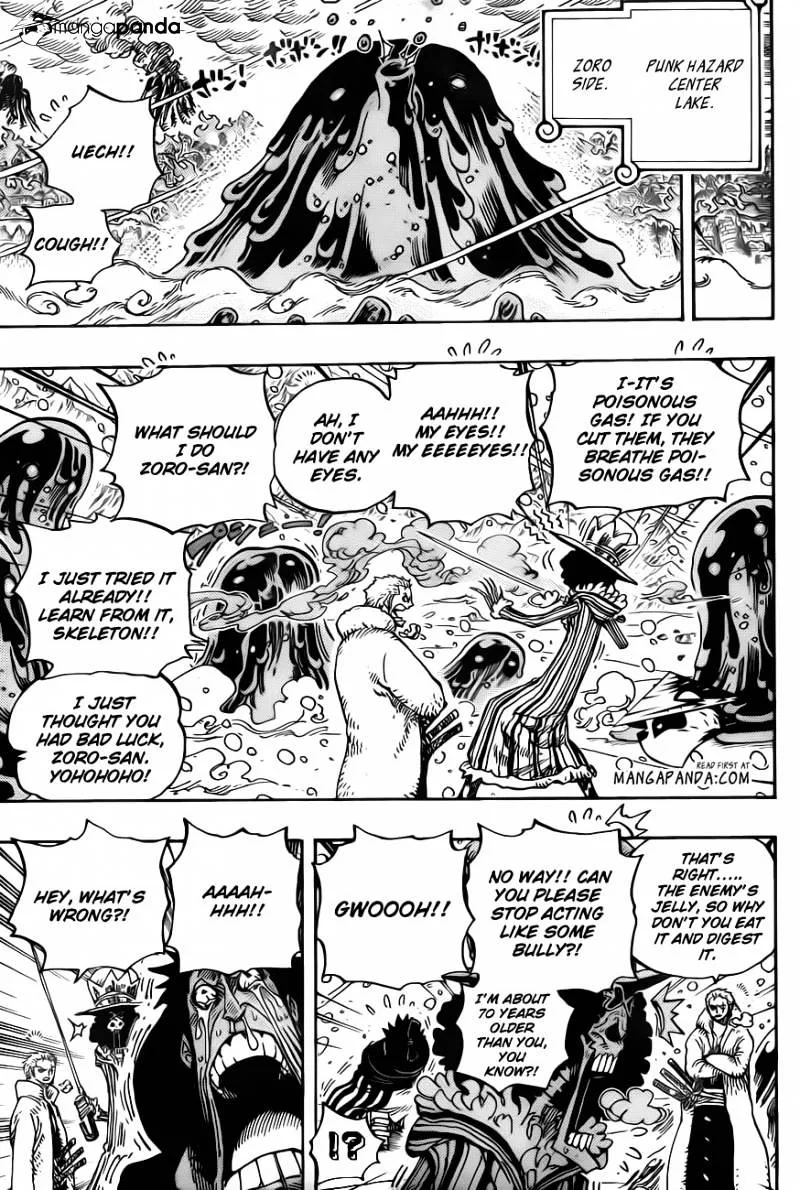 One Piece Chapter 672 page 9
