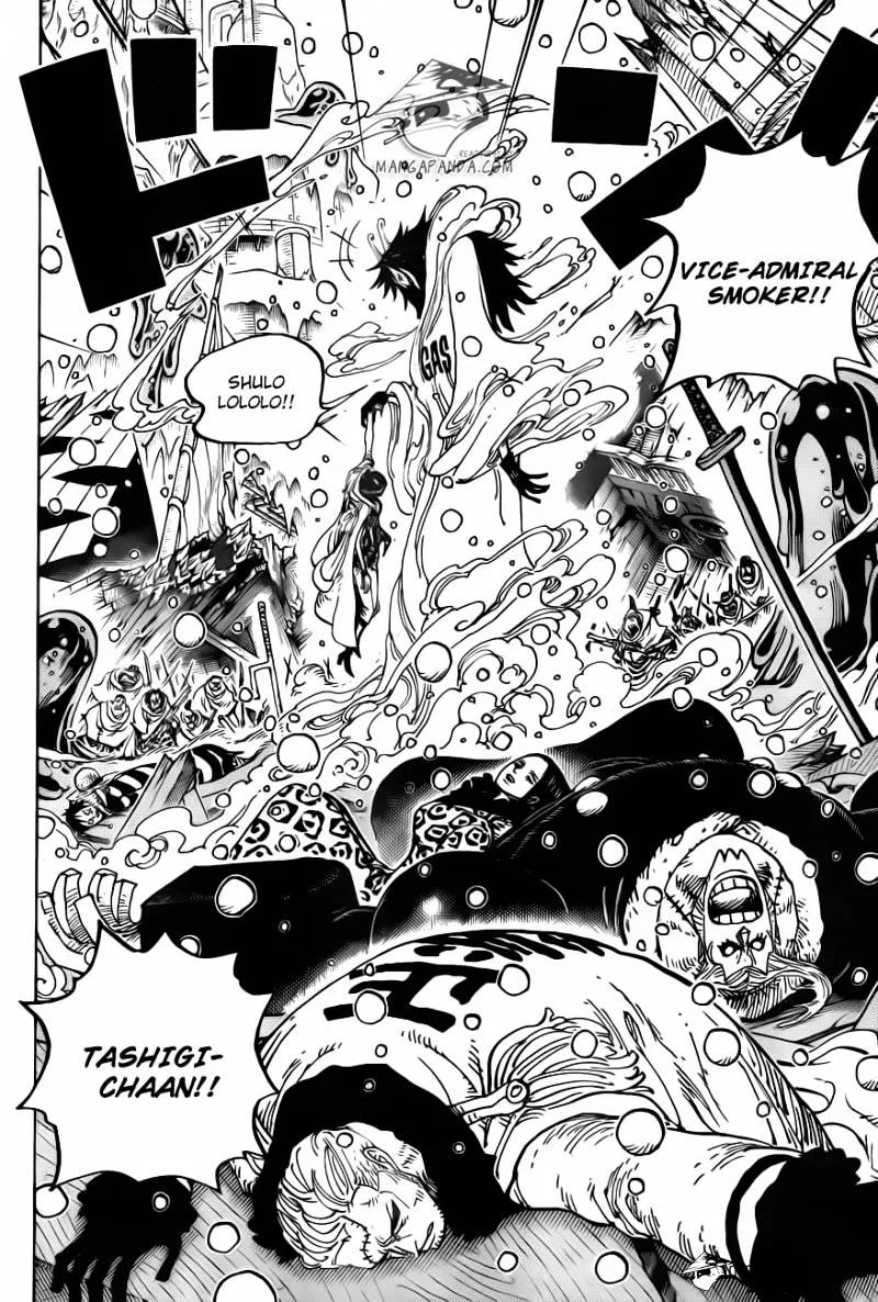One Piece Chapter 672 page 6