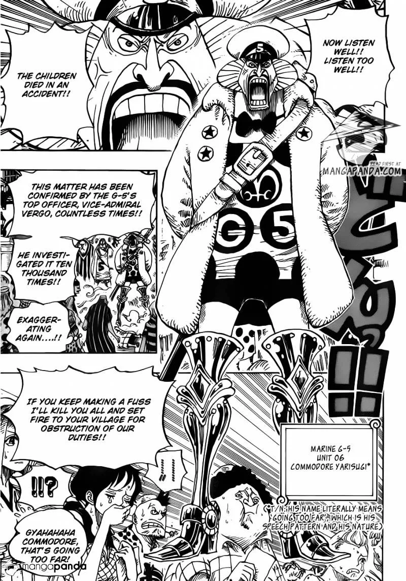 One Piece Chapter 673 page 3