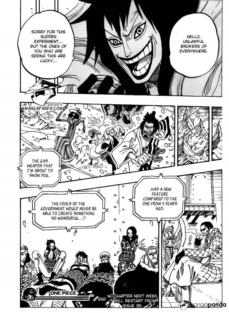 One Piece Chapter 674 page 16