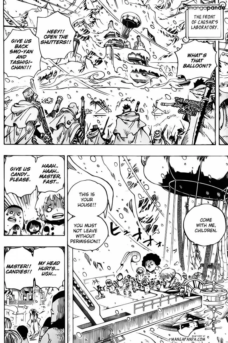 One Piece Chapter 675 page 2