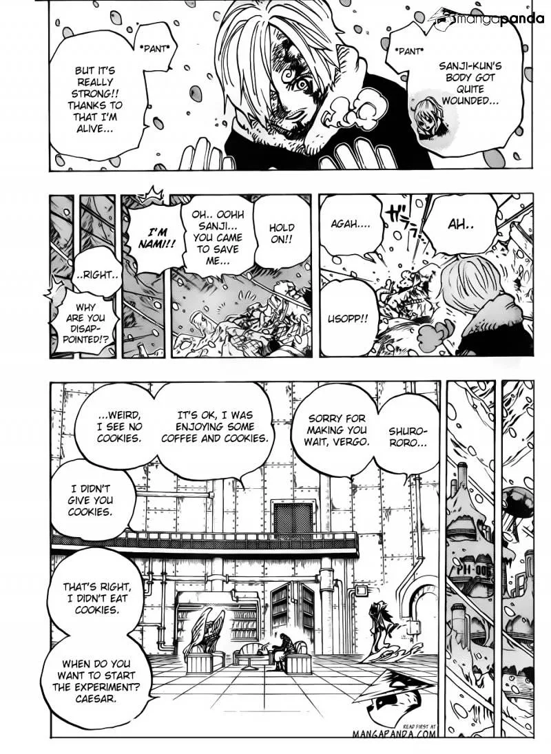 One Piece Chapter 675 page 6