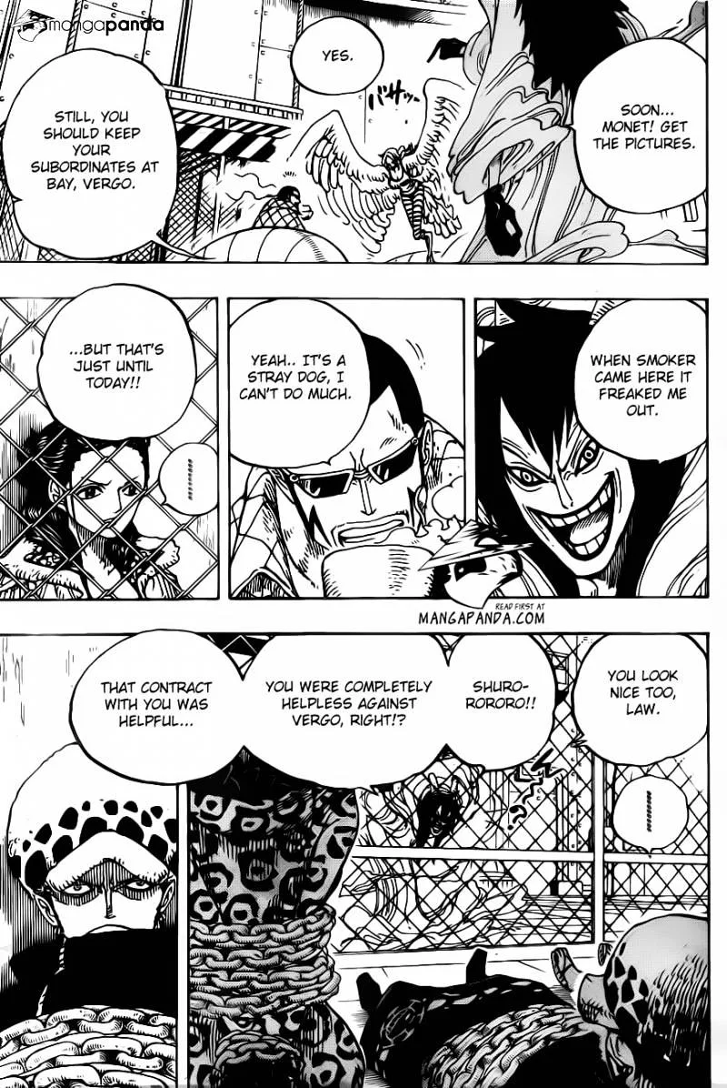 One Piece Chapter 675 page 7