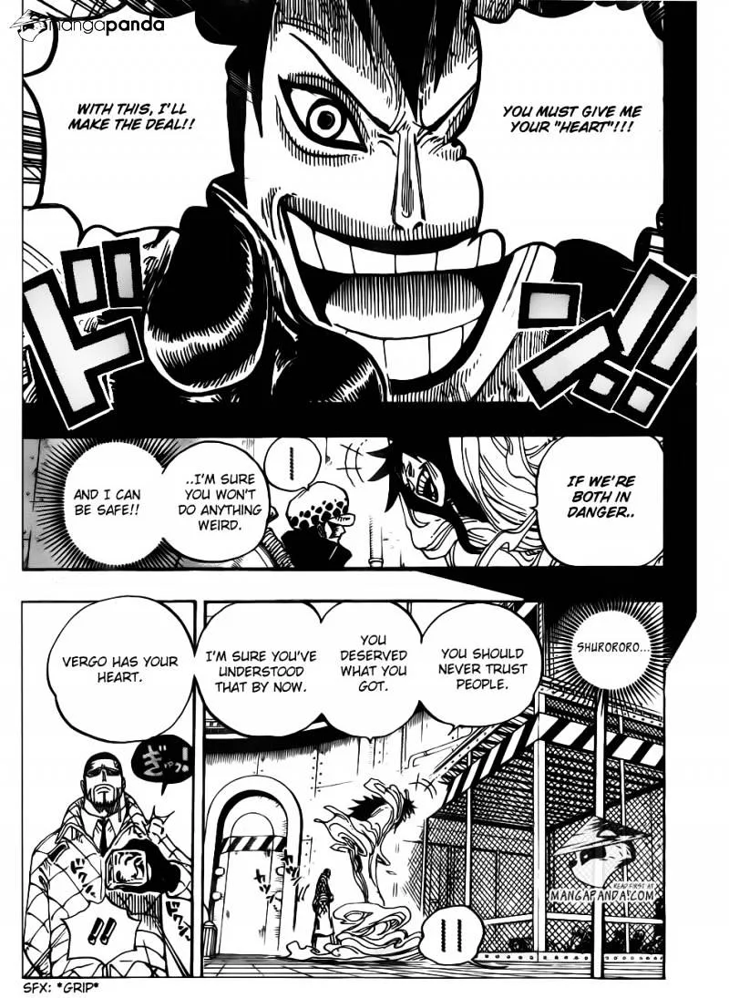 One Piece Chapter 675 page 9
