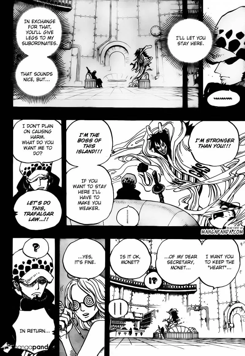 One Piece Chapter 675 page 8