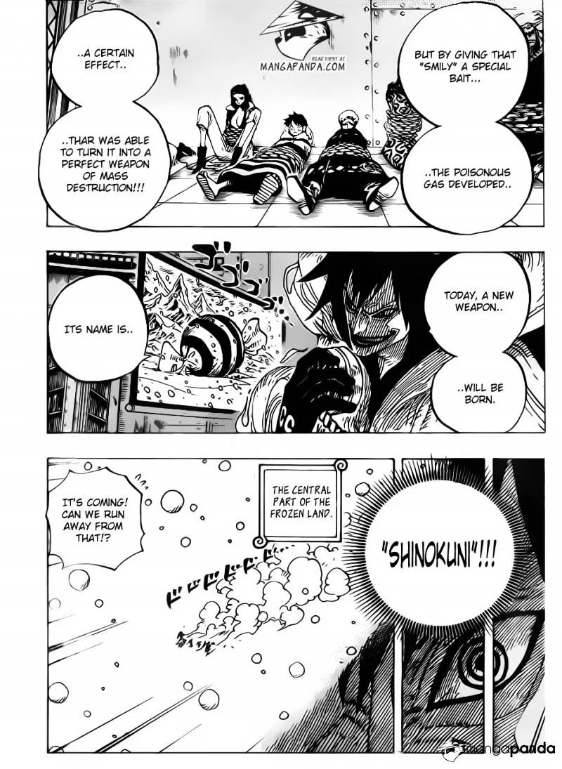 One Piece Chapter 675 page 14