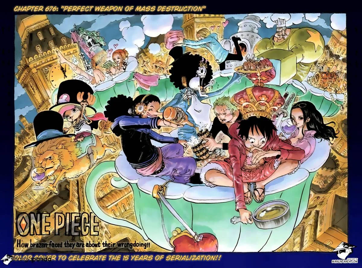 One Piece Chapter 676 page 3