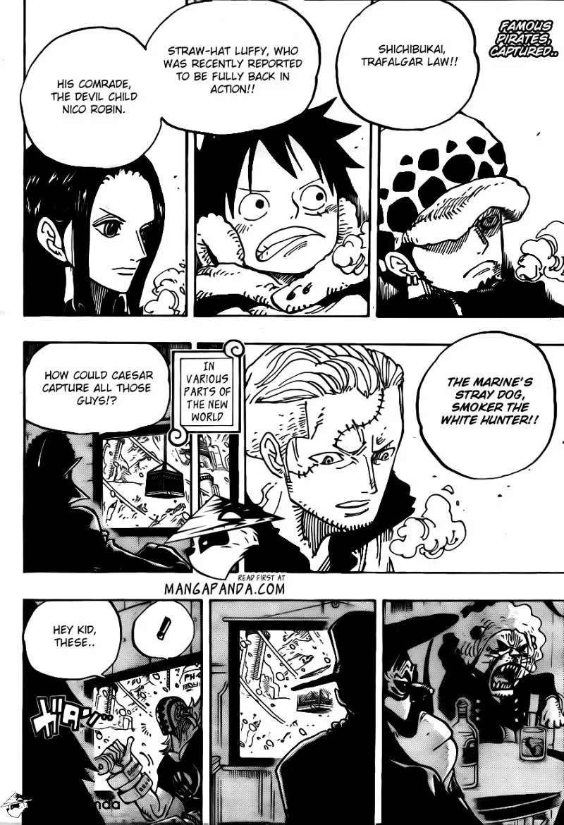 One Piece Chapter 677 page 2