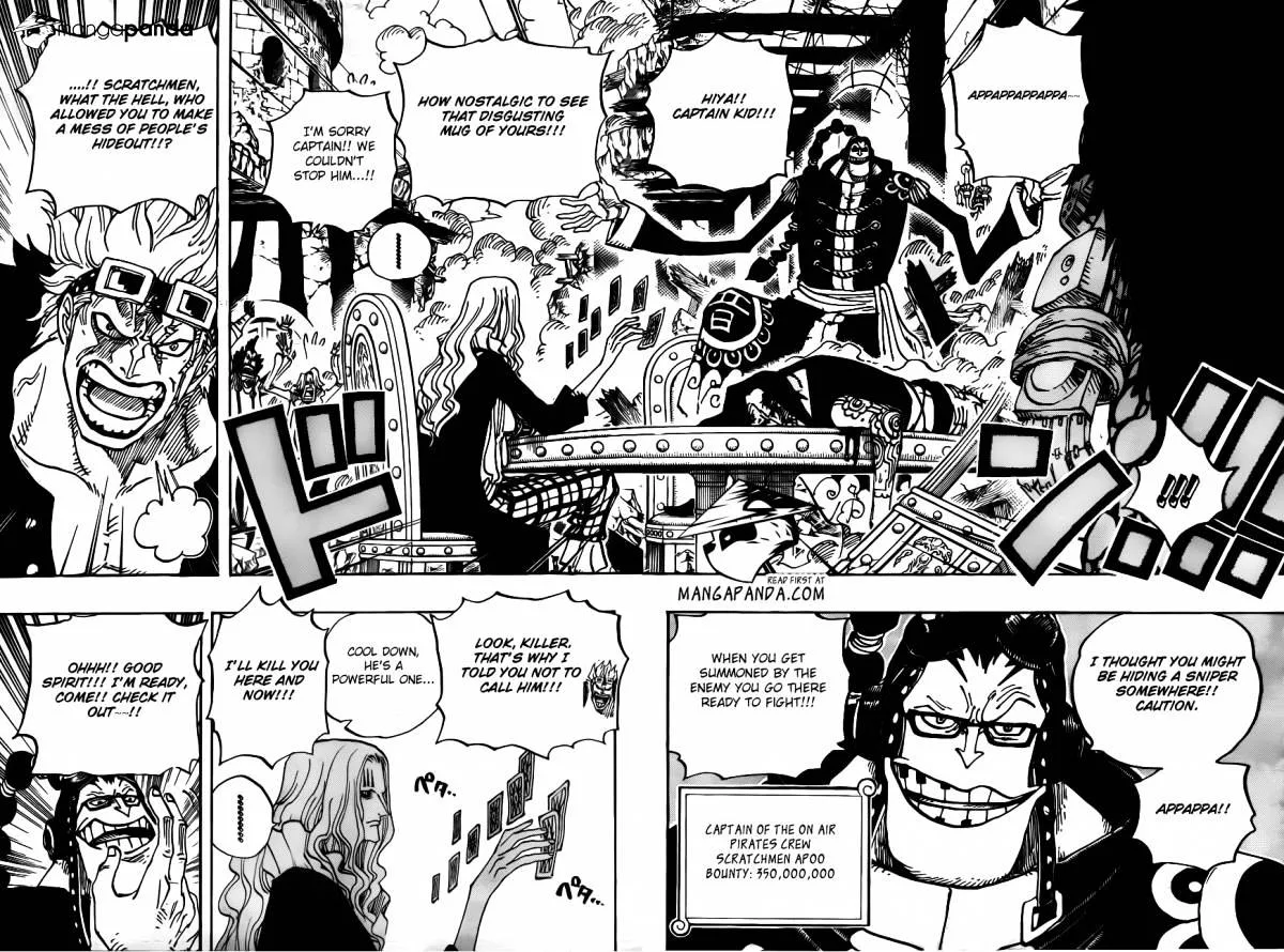 One Piece Chapter 677 page 4
