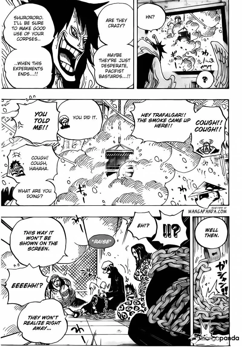 One Piece Chapter 677 page 8