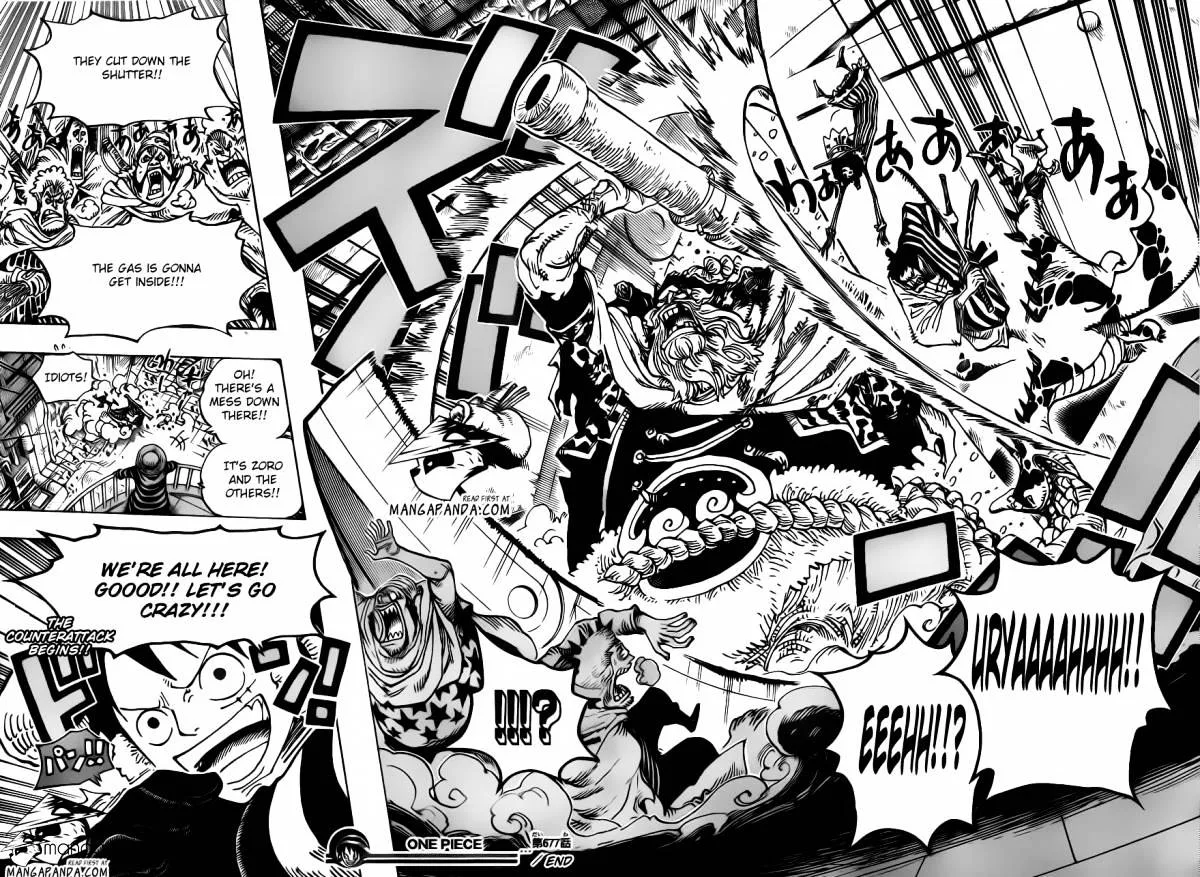 One Piece Chapter 677 page 16