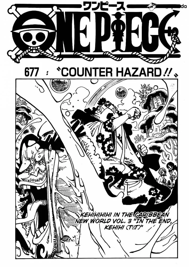 One Piece Chapter 677 page 1
