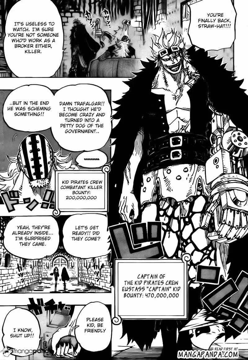 One Piece Chapter 677 page 3
