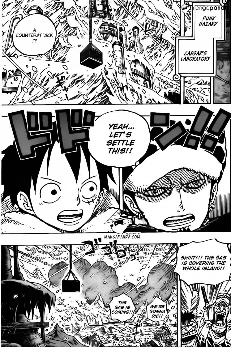 One Piece Chapter 677 page 6