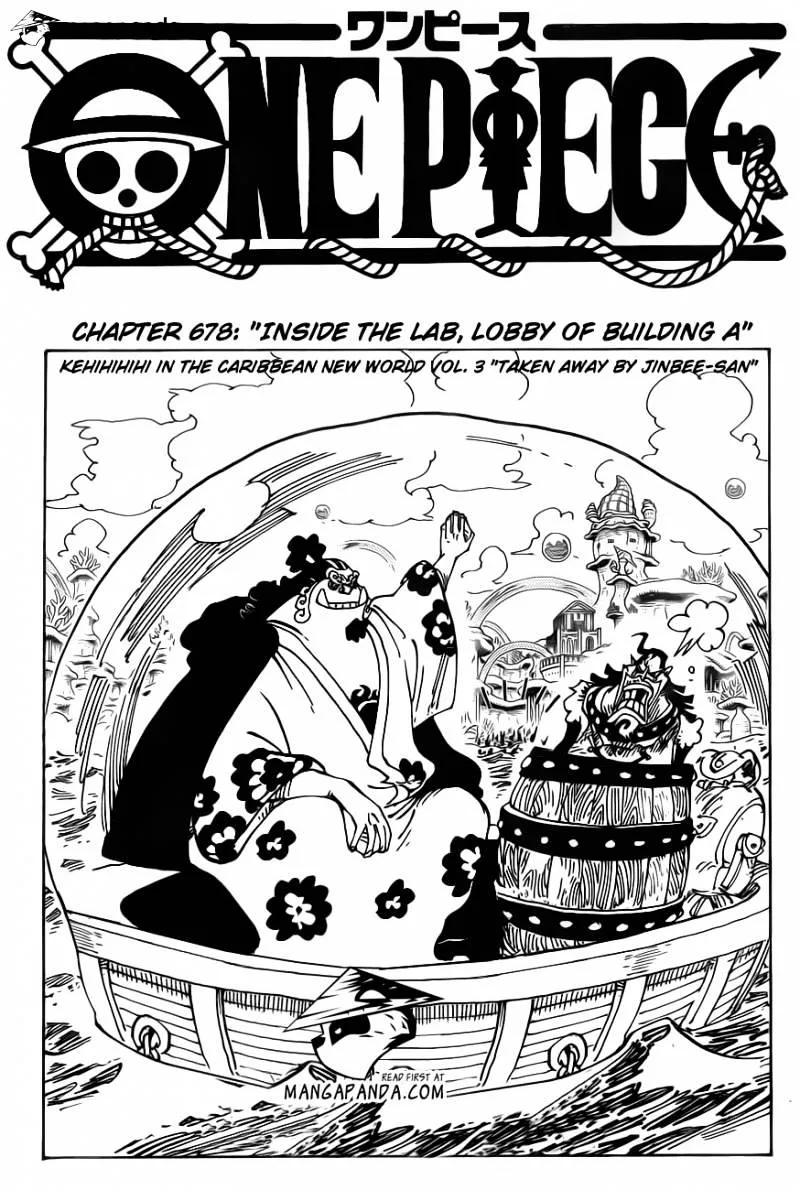 One Piece Chapter 678 page 3