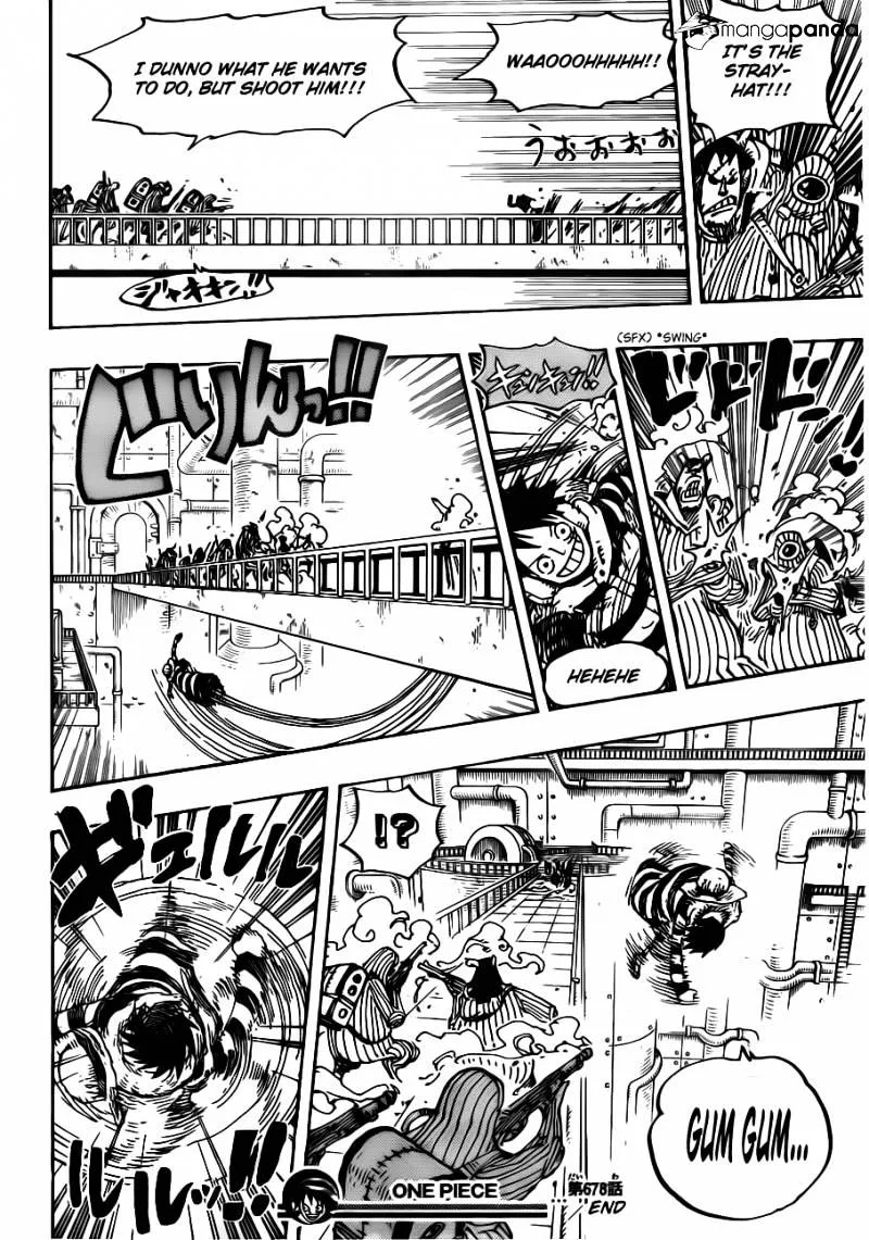 One Piece Chapter 678 page 17