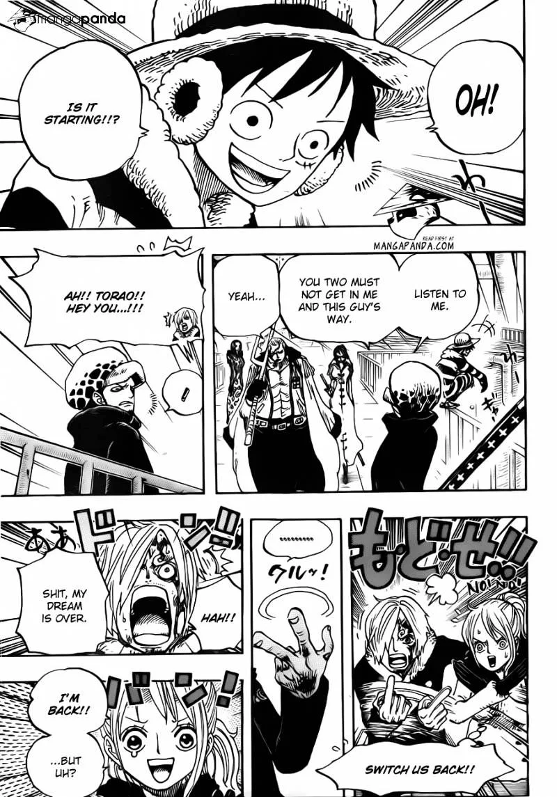 One Piece Chapter 678 page 11