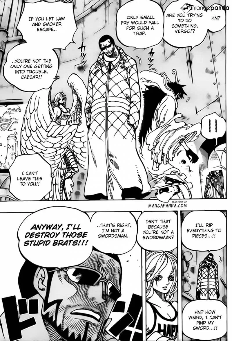 One Piece Chapter 679 page 8