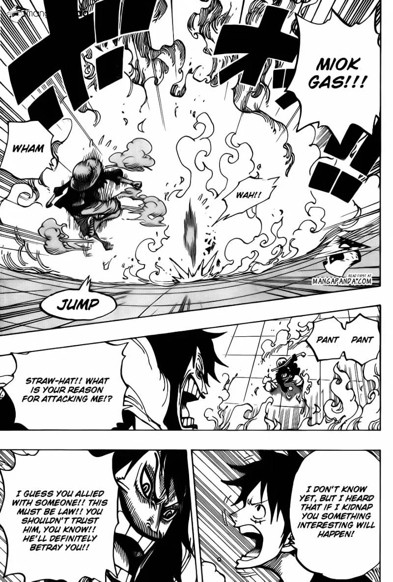 One Piece Chapter 681 page 5
