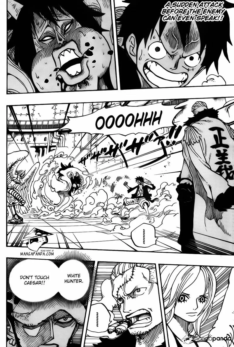 One Piece Chapter 681 page 2