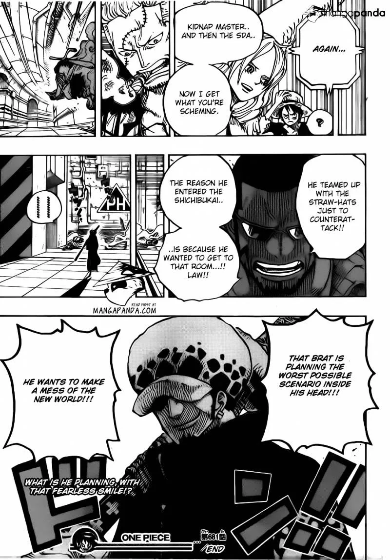 One Piece Chapter 681 page 19