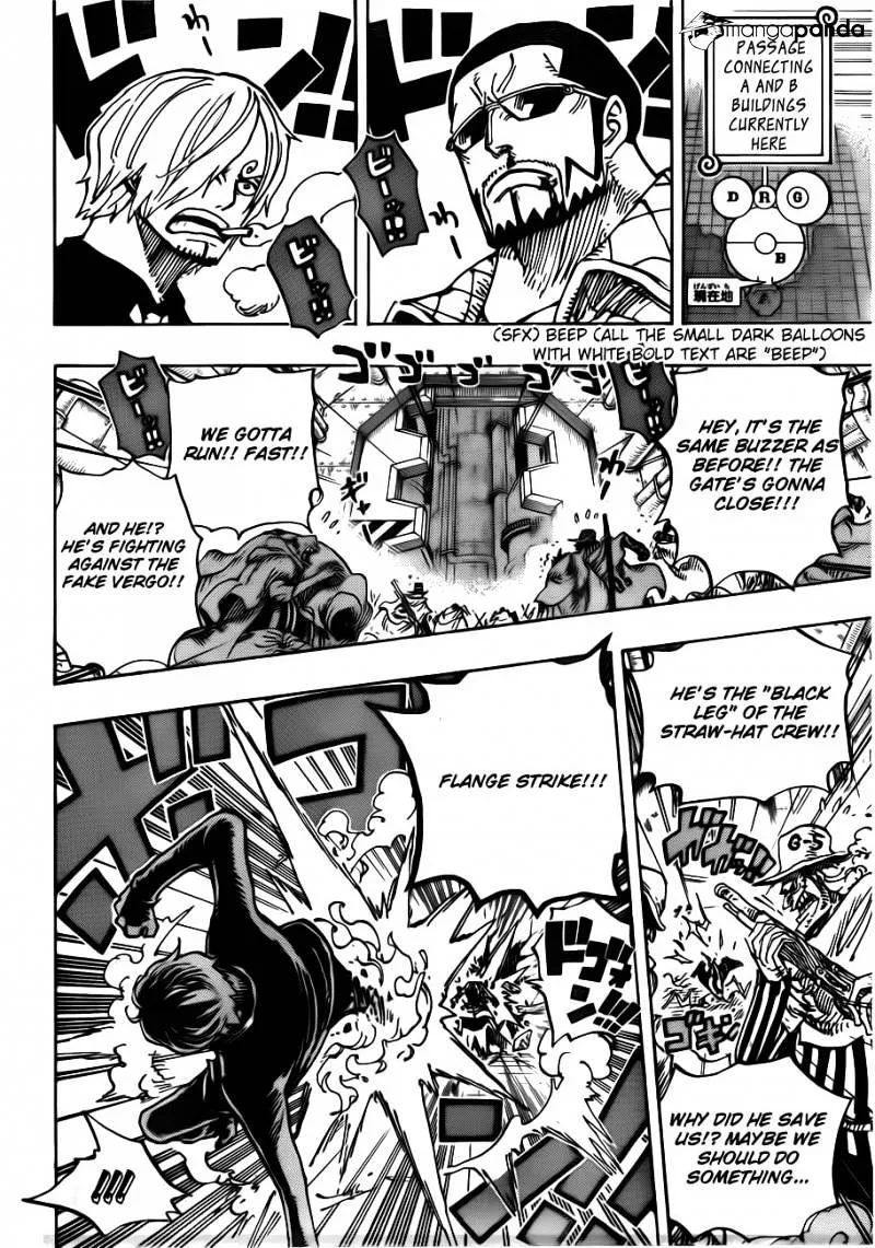 One Piece Chapter 681 page 14