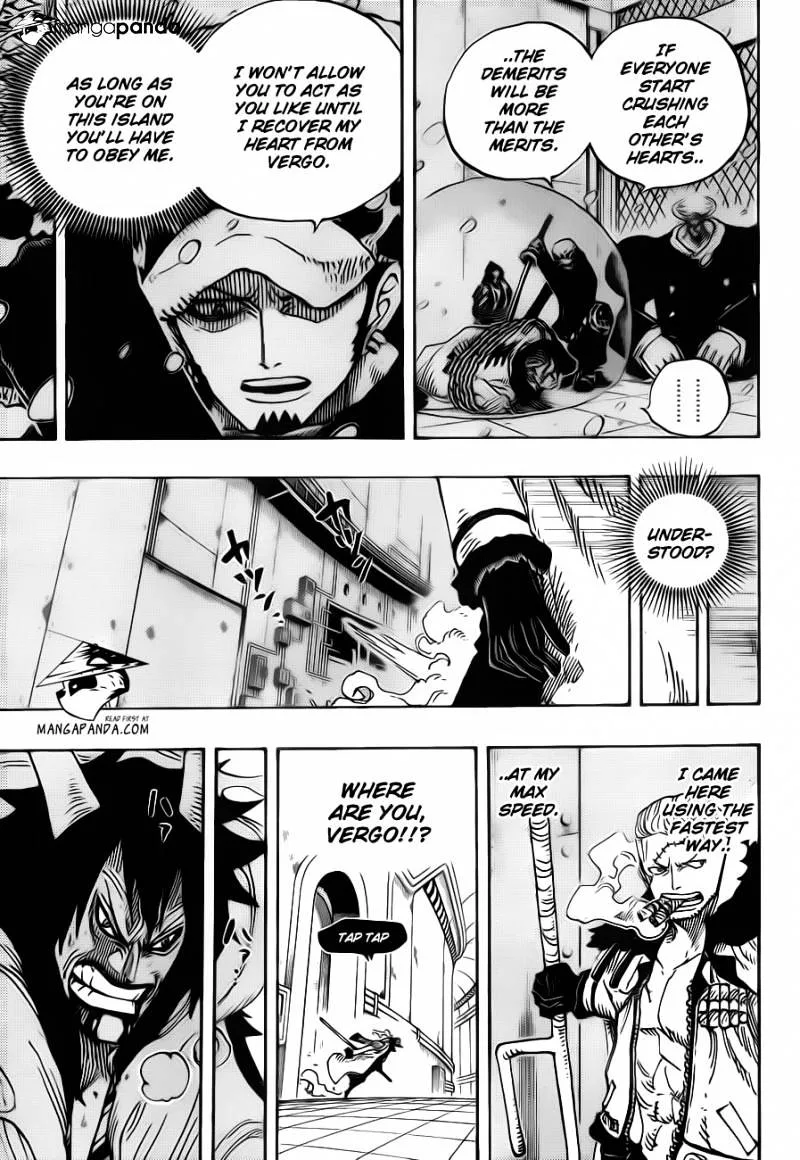 One Piece Chapter 681 page 3