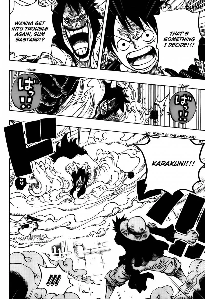 One Piece Chapter 681 page 6
