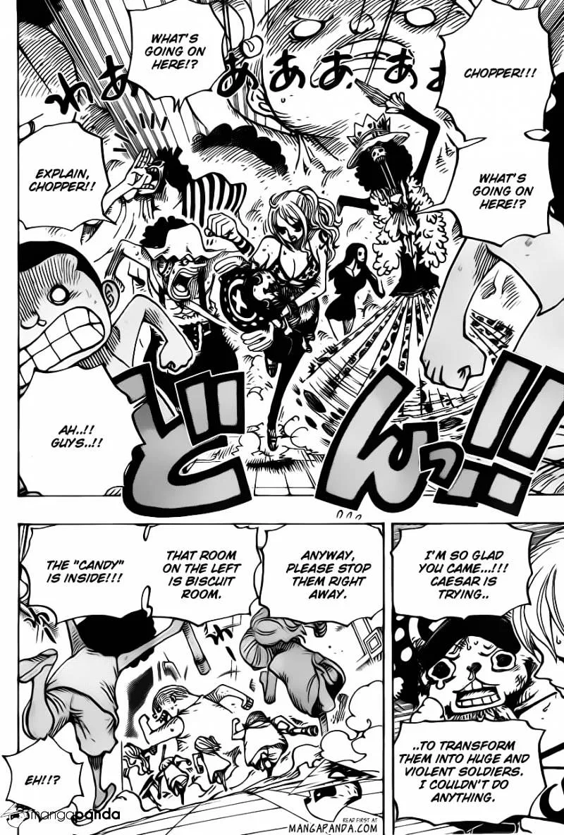 One Piece Chapter 683 page 12