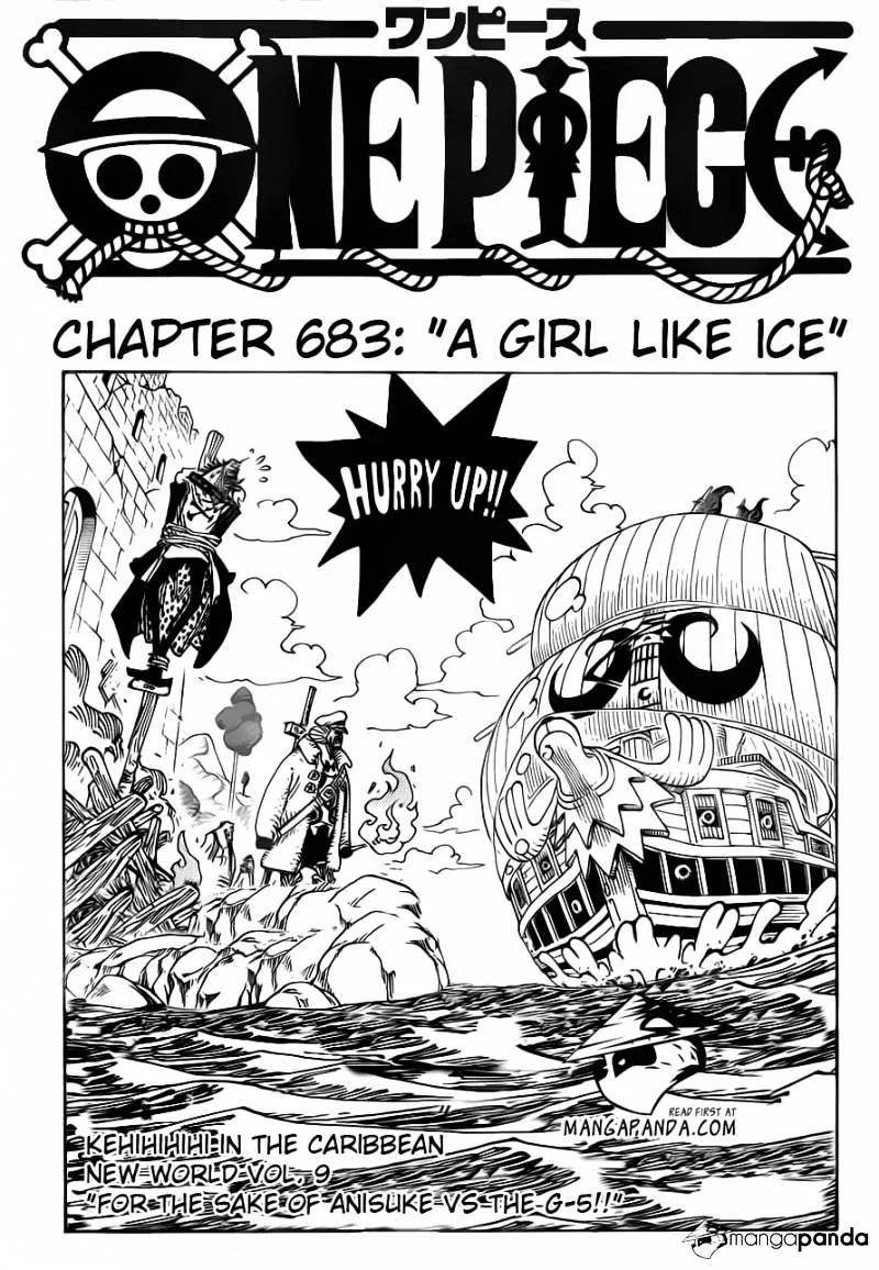 One Piece Chapter 683 page 3