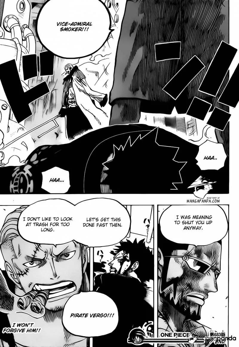 One Piece Chapter 683 page 21