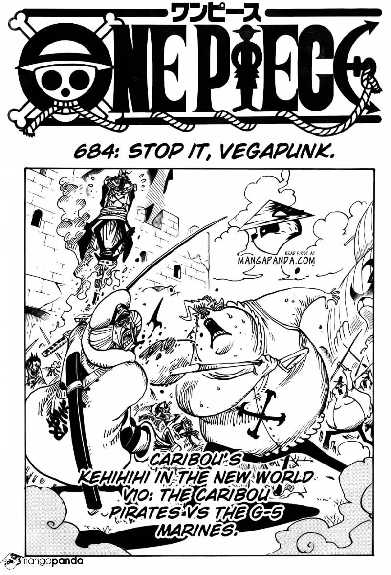 One Piece Chapter 684 page 1