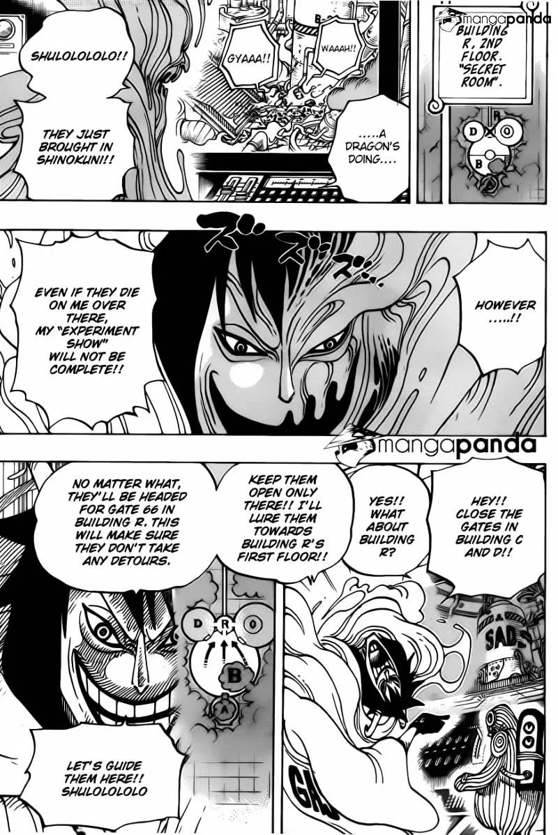 One Piece Chapter 684 page 11
