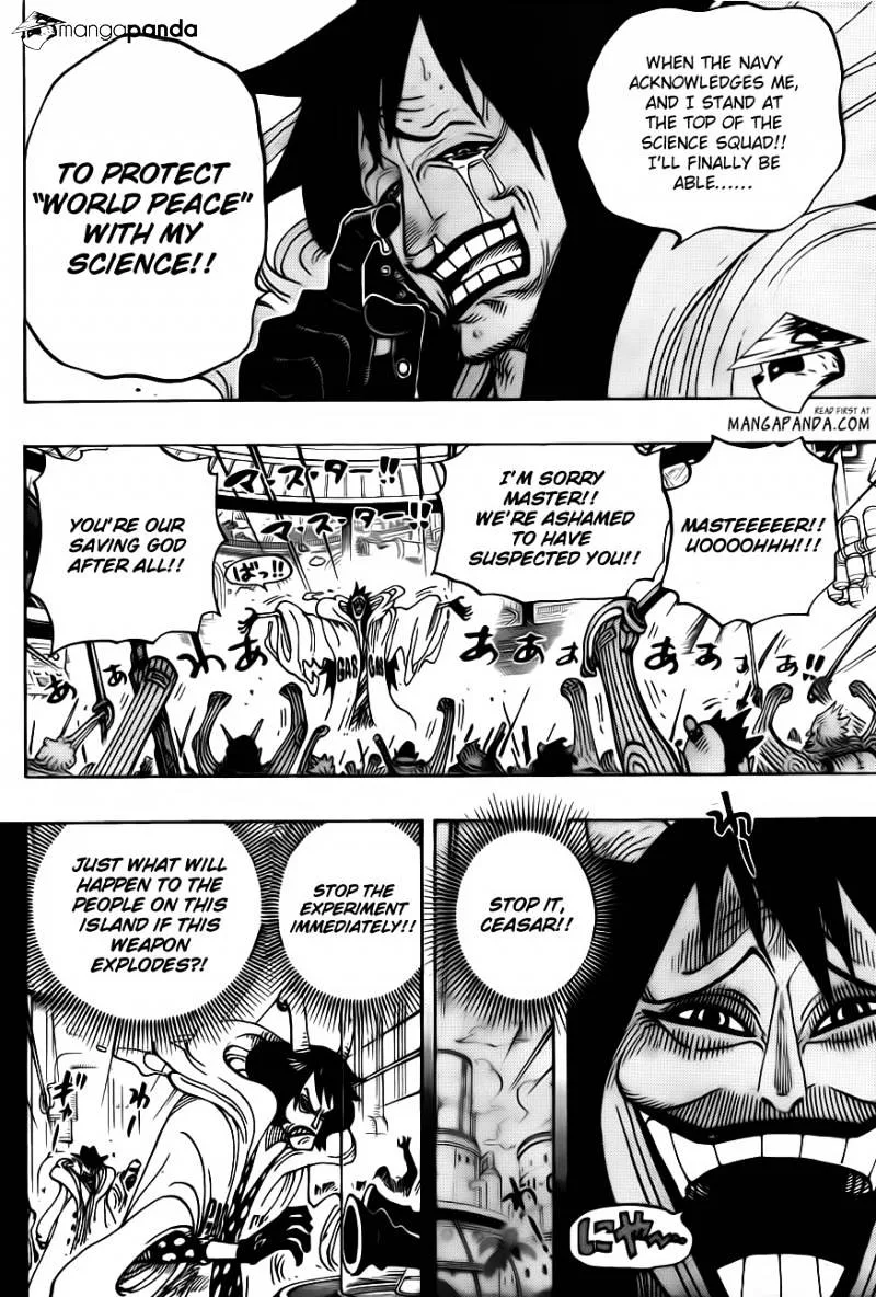 One Piece Chapter 684 page 16