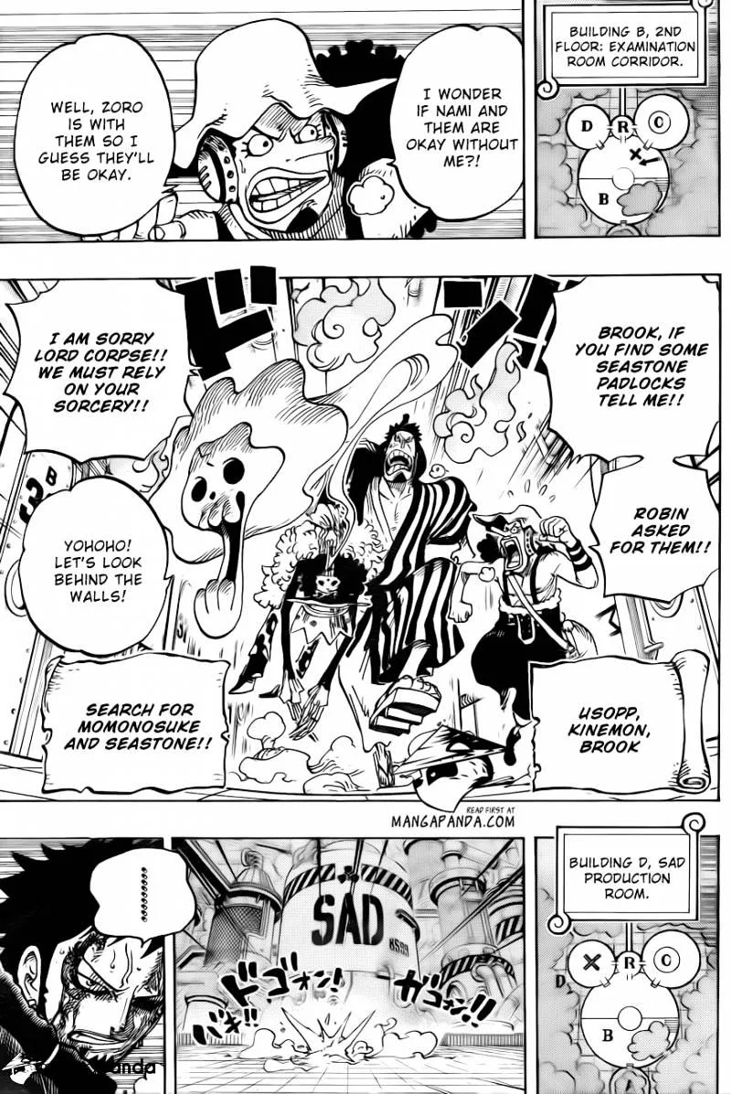 One Piece Chapter 685 page 17