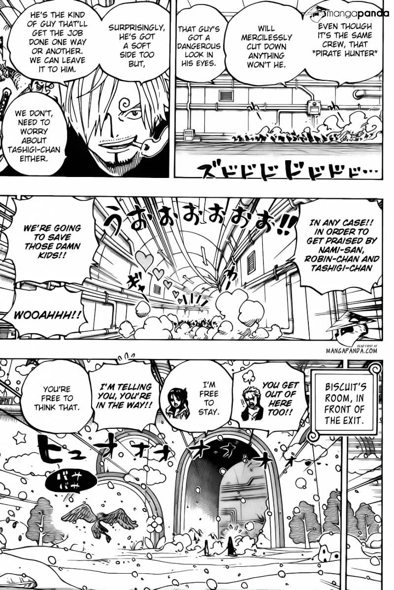 One Piece Chapter 687 page 5