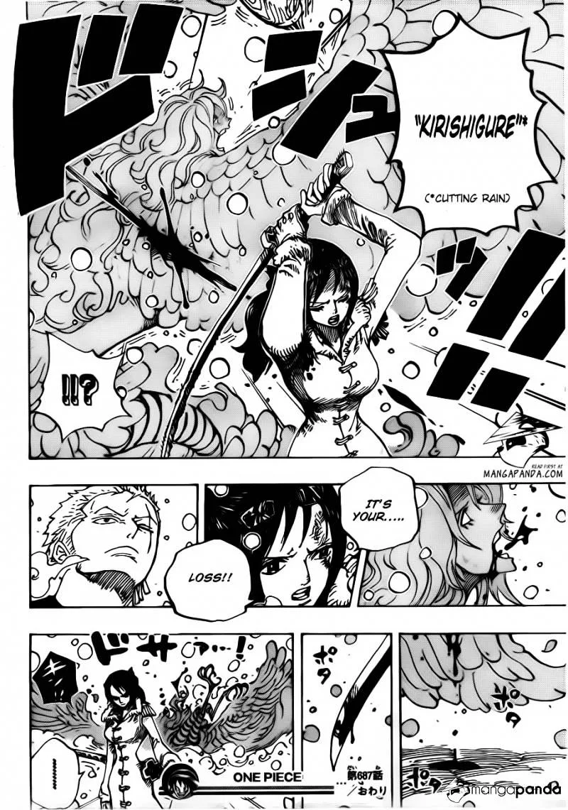 One Piece Chapter 687 page 19