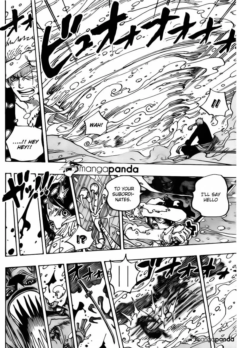 One Piece Chapter 687 page 12