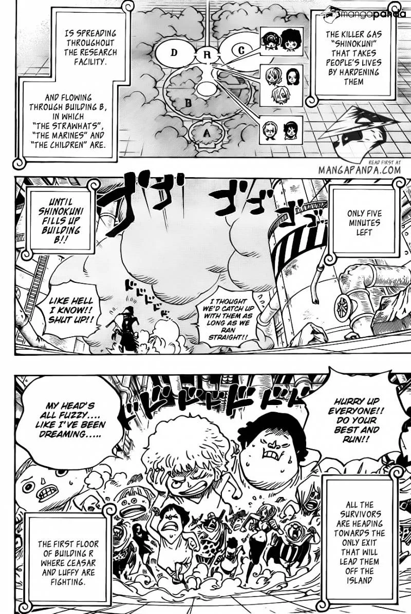 One Piece Chapter 690 page 8
