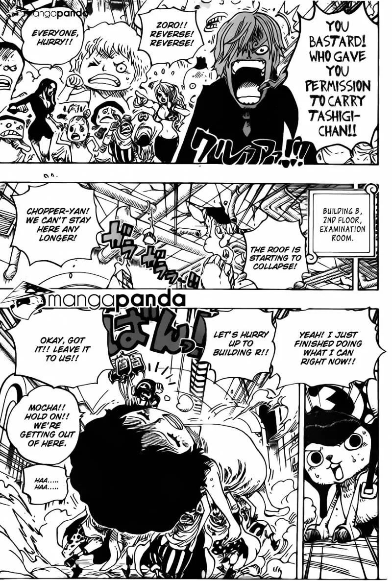 One Piece Chapter 691 page 5