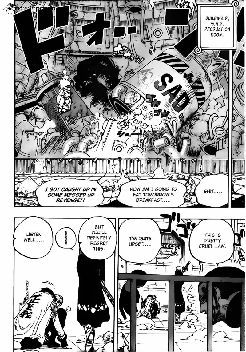 One Piece Chapter 691 page 6