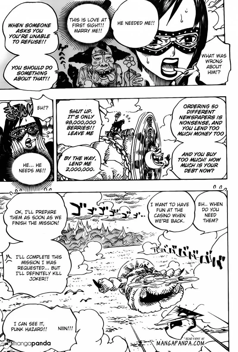 One Piece Chapter 692 page 16
