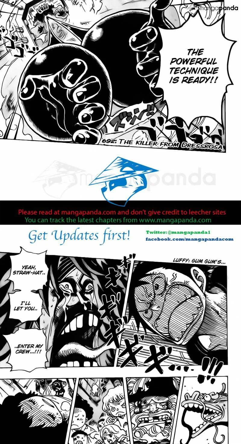 One Piece Chapter 692 page 5