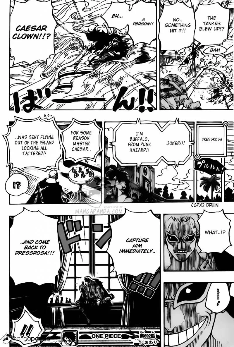 One Piece Chapter 692 page 19